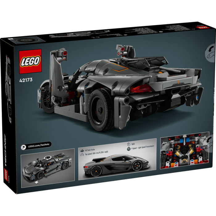 LEGO® Technic - Hipermasina Koenigsegg Jesko Gri Absolut (42173), 801 piesa [3]