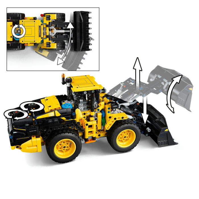 LEGO® Technic - incarcator frontal Volvo L120 Electric (42209), 973 piese [8]