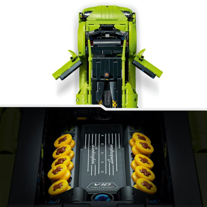  LEGO®  Technic - Lamborghini Huracan Tecnica (42161), 806 piese [9]