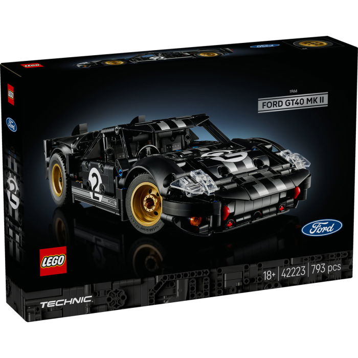 LEGO® Technic - Masina de curse 1966 Ford GT40 MKII (42223), 793 piese [2]