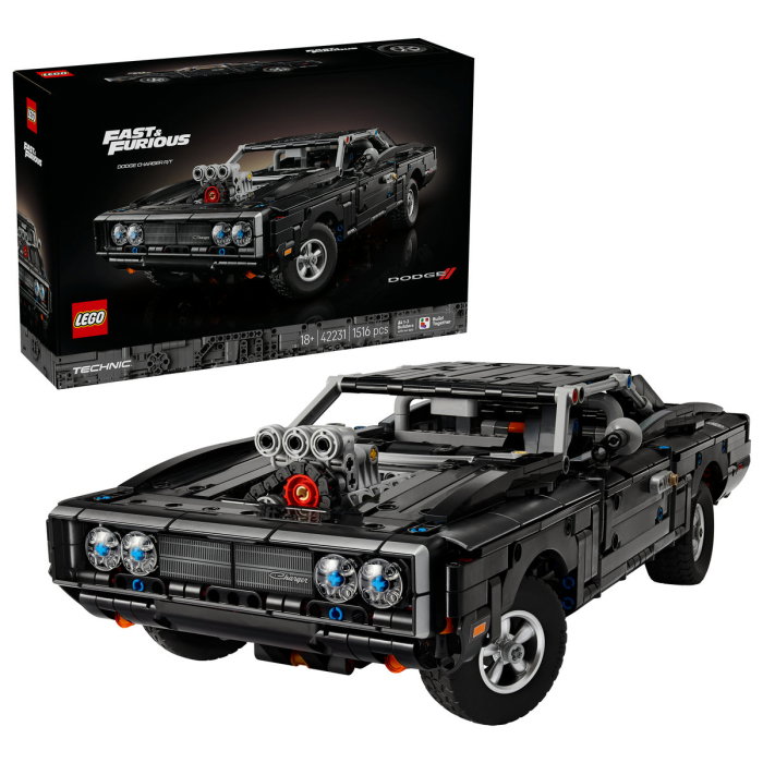LEGO® Technic - Masina Dodge Charger R/T din Fast and Furious (42231), 1516 piese [1]