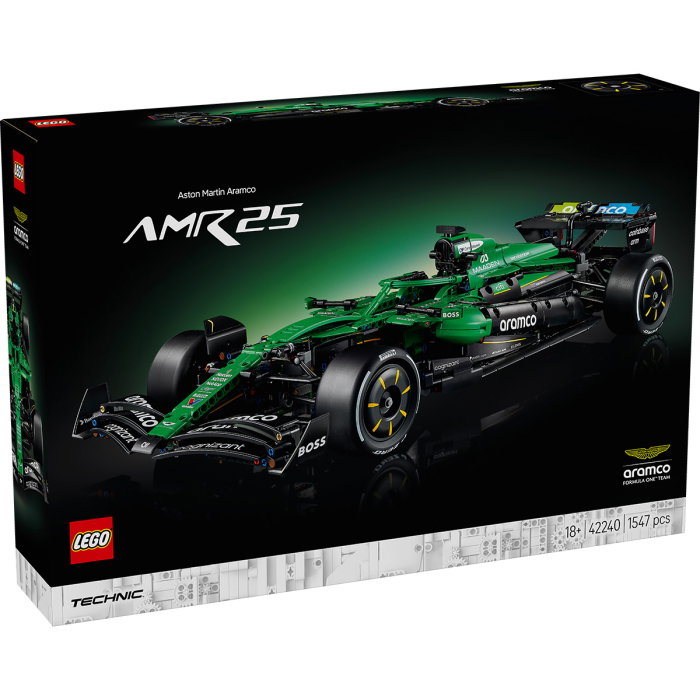 LEGO® Technic -  Mașina F1® Aston Martin Aramco AMR25 (42240), 1547 piese [2]