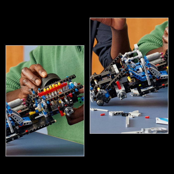 LEGO® Technic - Masina Nissan Skyline GT-R (R34) din Mai furios, mai iute (42210), 1410 piese [9]