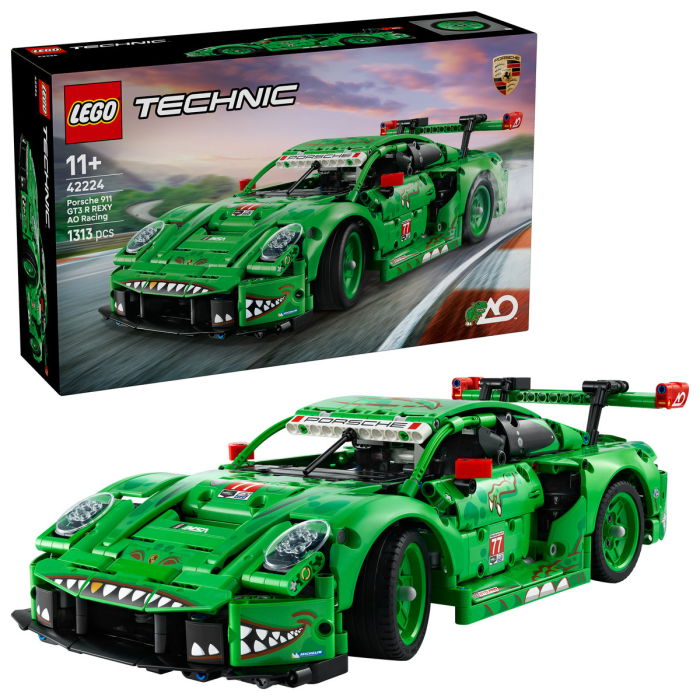 LEGO® Technic - Masina Porsche 911 GT3 R REXY AO Racing (42224), 1313 piese [1]