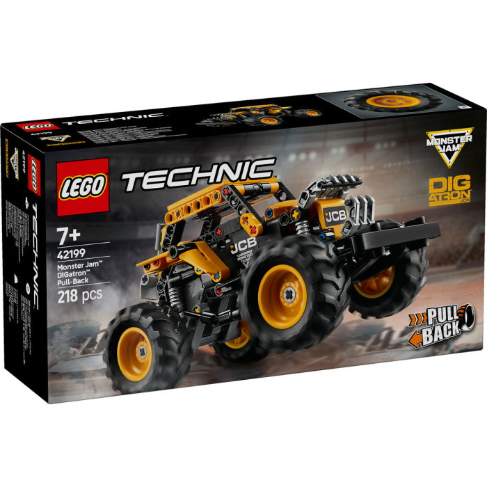 LEGO® Technic - Monster Jam™ DIGatron™ Pull-Back (42199), 218 piese [2]