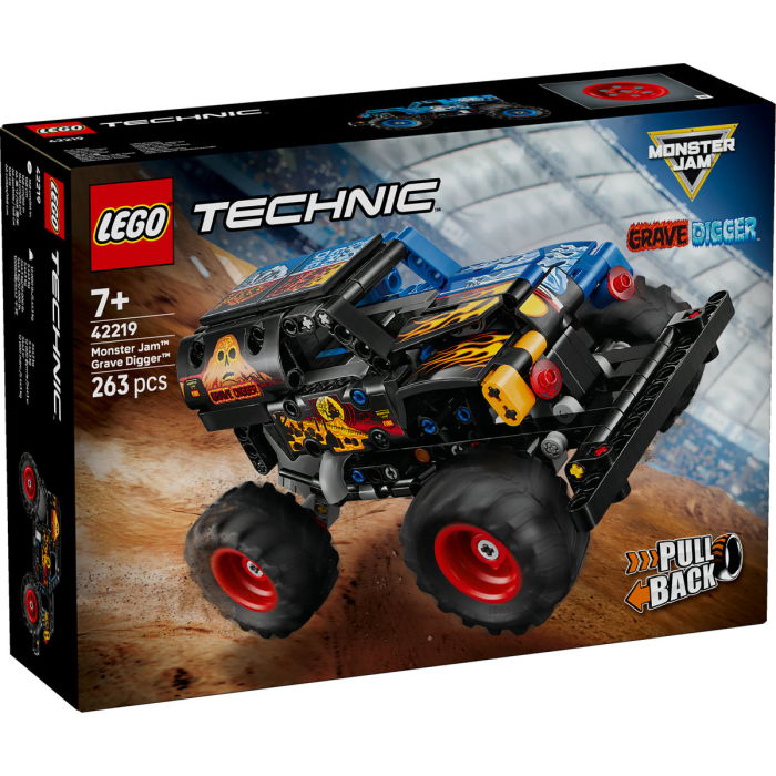LEGO® Technic -  Monster Jam™ Grave Digger™ Foc si gheata (42219), 263 piese [2]