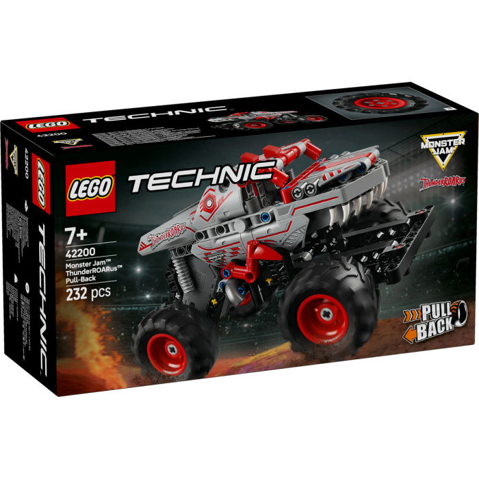 LEGO® Technic - Monster Jam™ ThunderROARus™ Pull-Back (42200), 232 piese [2]