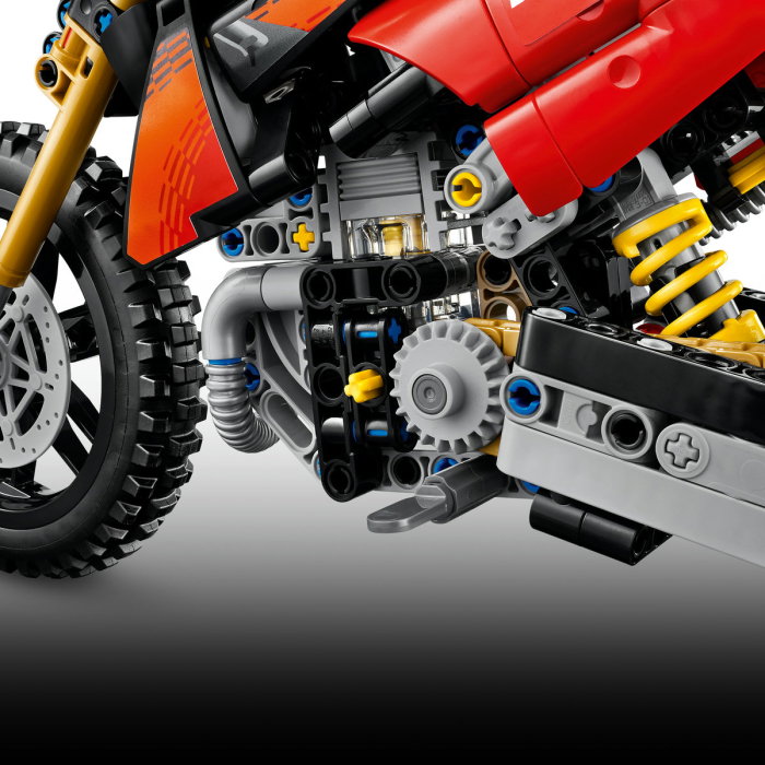 LEGO® Technic - Motocicleta Ducati Desmo450 MX, versiunea de uzina (42238), 457 piese [5]
