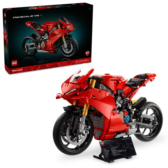  LEGO®  Technic - Motocicleta Ducati Panigale V4 S (42202), 1603 piese [1]