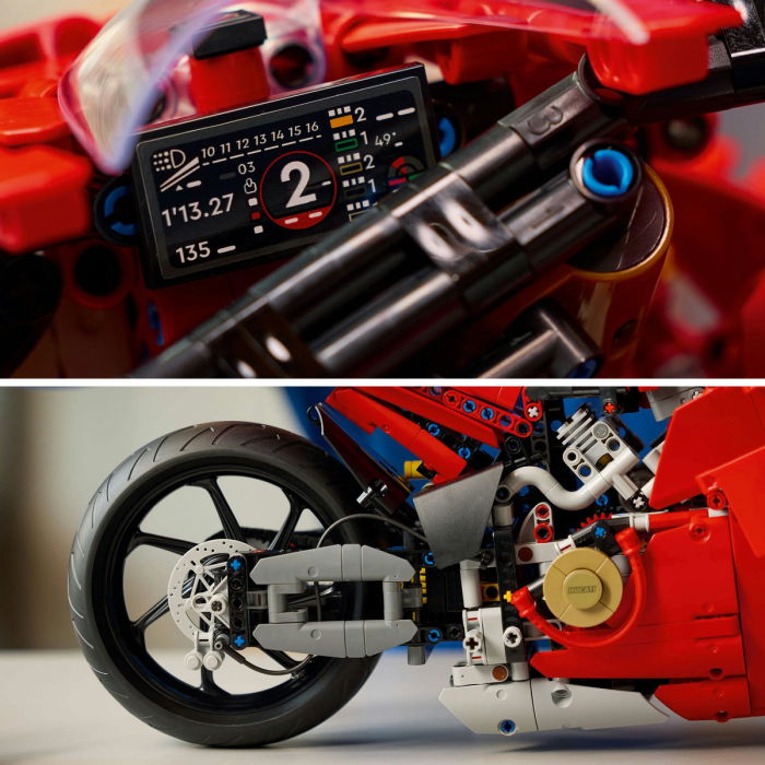  LEGO®  Technic - Motocicleta Ducati Panigale V4 S (42202), 1603 piese [8]