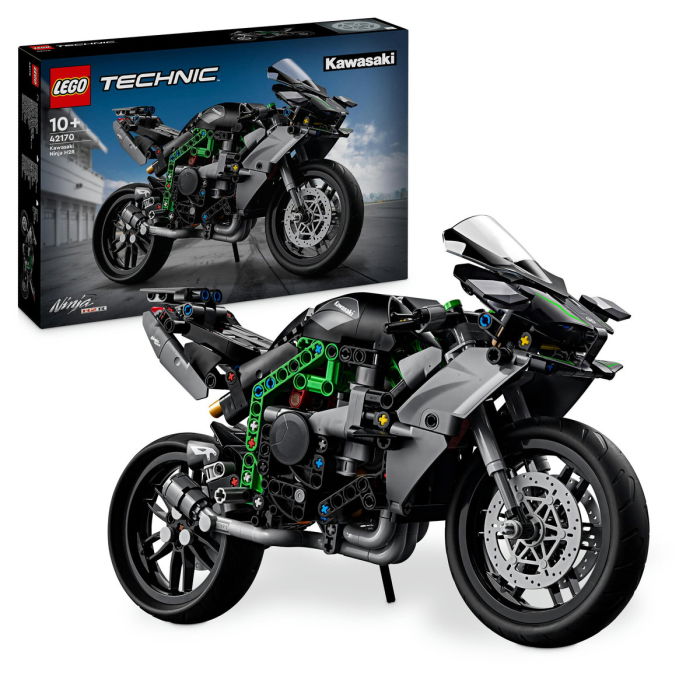 LEGO® Technic -  Motocicleta Kawasaki Ninja H2R  (42170), 643 piese [1]