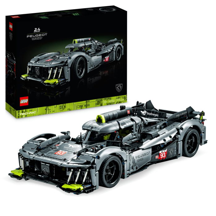 LEGO® Technic - Peugeot 9x8 24H Le Mans Hybrid Hypercar (42156), 1775 piese [1]