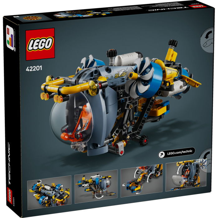 LEGO® Technic - Submarin de cercetare (42201), 413 piese [3]