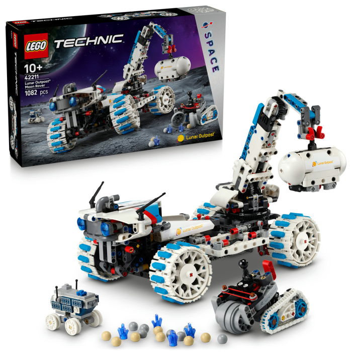 LEGO®  Technic - Vehicul spatial Rover Lunar Outpost (42211), 1082 piese [1]