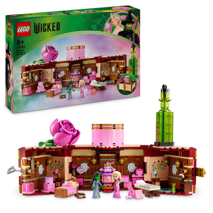  LEGO®  Wicked - Camera de camin a Glindei si a Elphabei (75683), 740 piese [1]