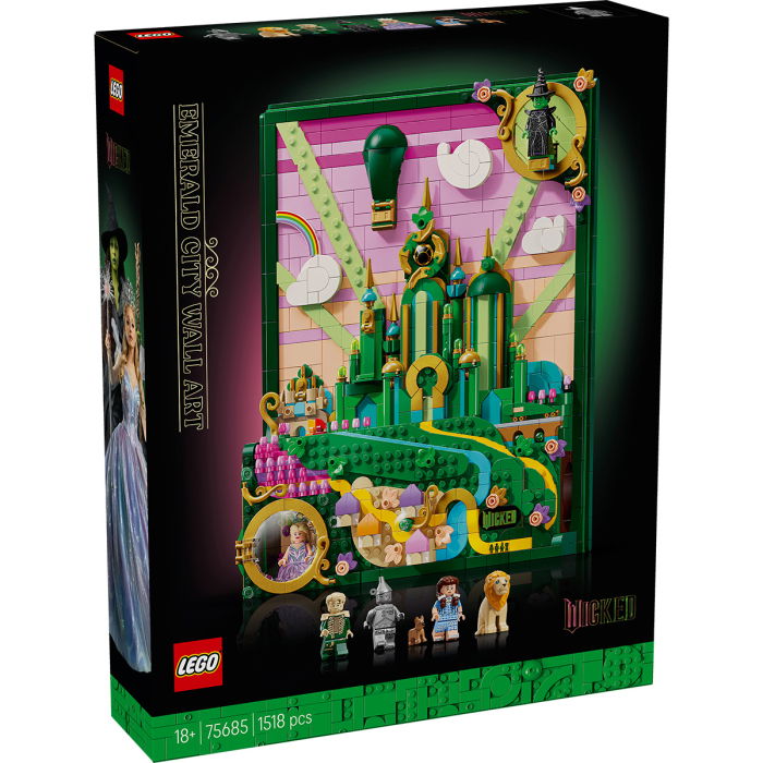 LEGO® Wicked - Tablou Emerald City (75685), 1518 piese [2]