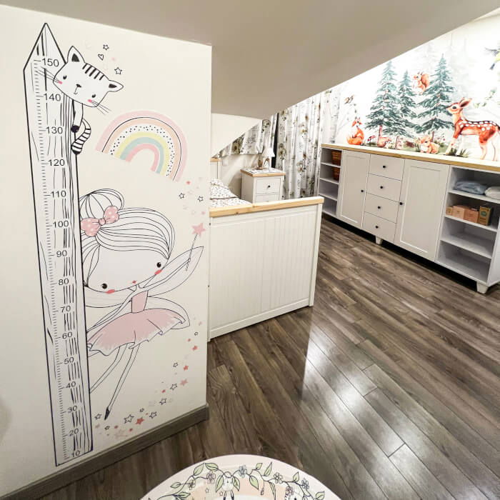 Metru de masurare INSPIO pentru perete - Zana‚ 150 cm, Diverse culori [6]