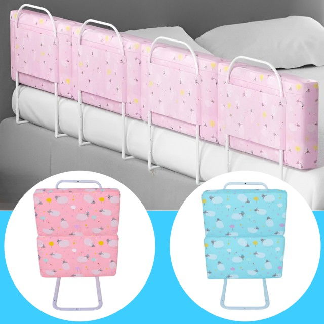 Mini-Bumper protectie pat, 50(L)x56(H) cm, Turcoaz [2]