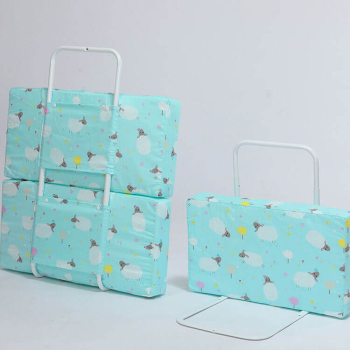 PRODUS RESIGILAT - Mini-Bumper protectie pat, 60(L)x56(H) cm, Roz pastel [2]