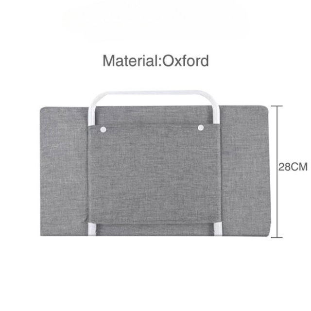 PRODUS RESIGILAT - Mini-Bumper protectie pat, 60(L)x28(H) cm, Gri [4]