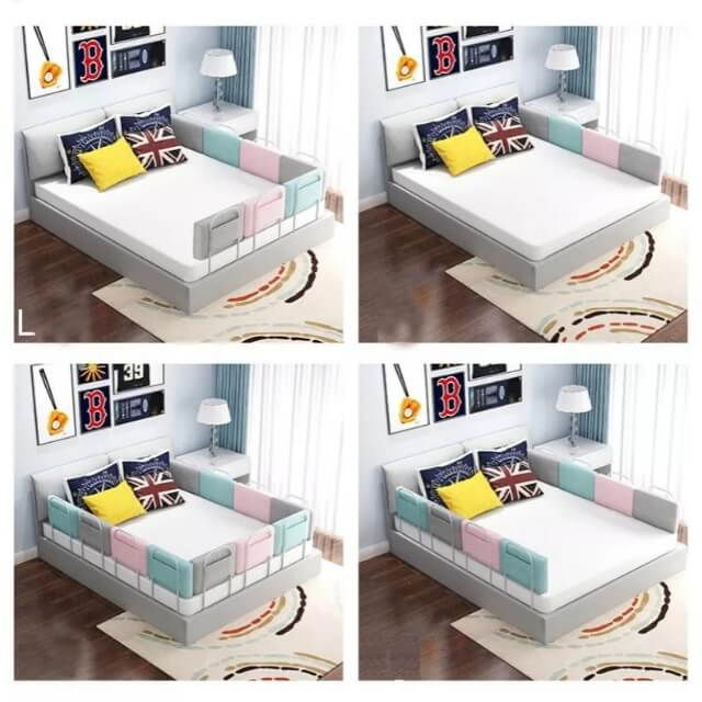 PRODUS RESIGILAT - Mini-Bumper protectie pat, 60(L)x56(H) cm, Verde [8]