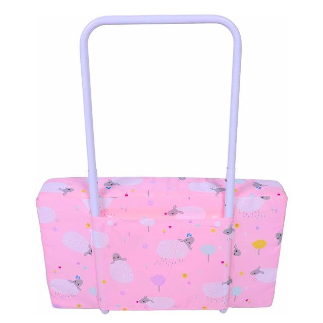 Mini-Bumper protectie pat, 60(L)x56(H) cm, Roz [4]