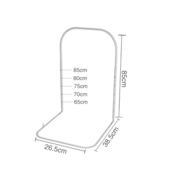 Mini-Bumper protectie pat, 60(L)x56(H) cm, Diverse culori [4]