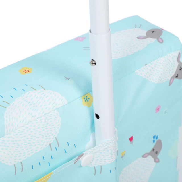 PACHET 3x Mini-Bumper 60x56 cm protectie pat, Turcoaz [13]