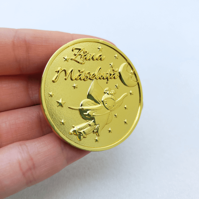 Moneda pentru copii de la Zana Maseluta, amintire primul dintisor de lapte pierdut, Empria [7]