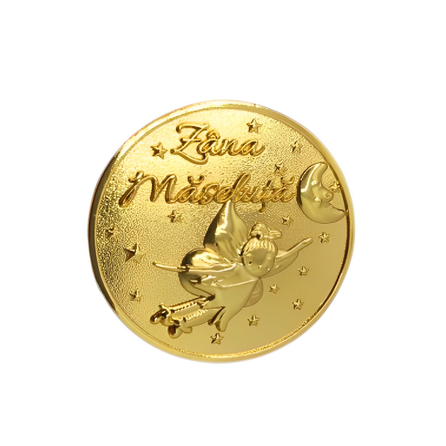 Moneda pentru copii de la Zana Maseluta, amintire primul dintisor de lapte pierdut, Empria [6]