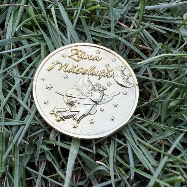 Moneda pentru copii de la Zana Maseluta, amintire primul dintisor de lapte pierdut, Empria [13]