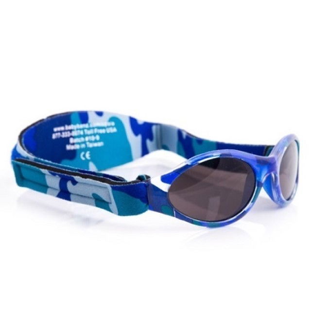 Ochelari de Soare pentru Bebelusi, Bubzee, 0-2 ani, Sky Blue Camo [6]
