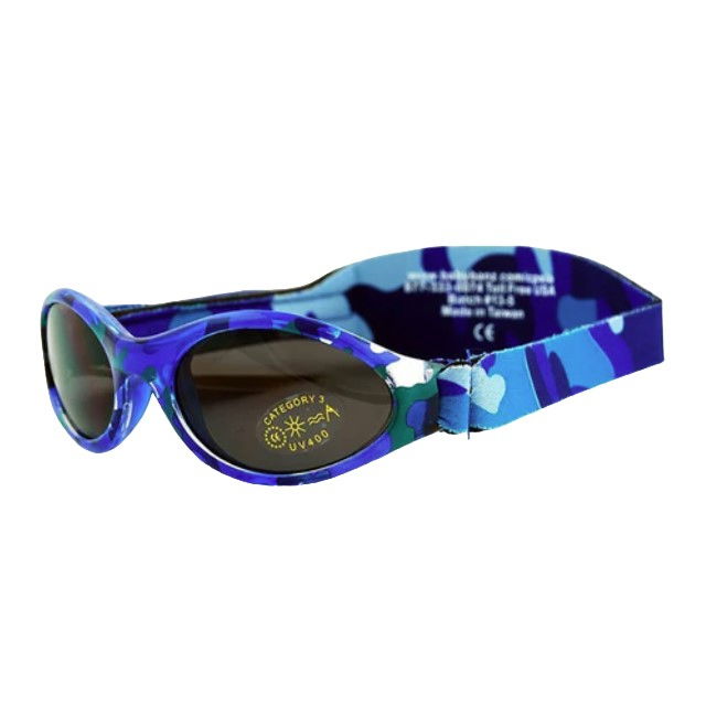 Ochelari de Soare pentru Bebelusi, Bubzee, 0-2 ani, Sky Blue Camo [8]