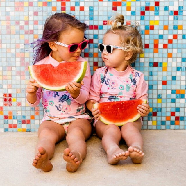 Ochelari de Soare pentru bebelusi, J-Banz Beachcomber, 1-2 ani, Petite Cherry [4]