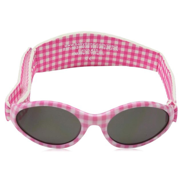 Ochelari de Soare pentru Copii, Bubzee, 2-5 ani, Pink Check [8]