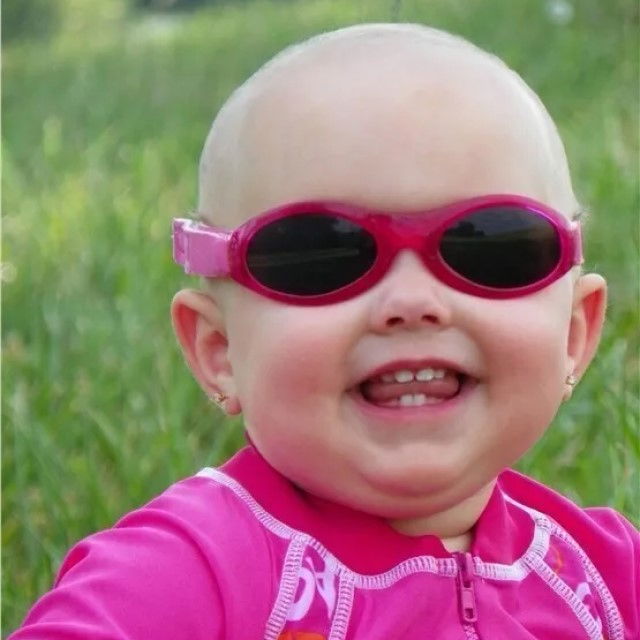 Ochelari de Soare pentru Copii, Bubzee, 2-5 ani, Petal Pink [5]