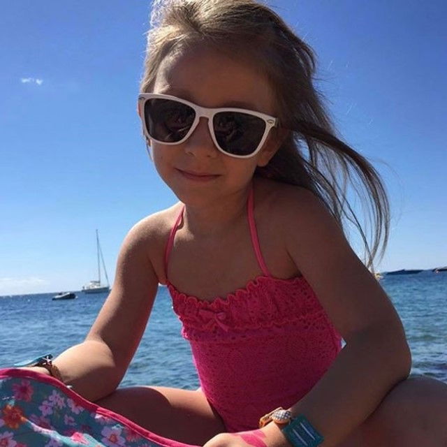 Ochelari de Soare pentru Copii, J-Banz, 4-10 ani, Flyer, Alb [3]