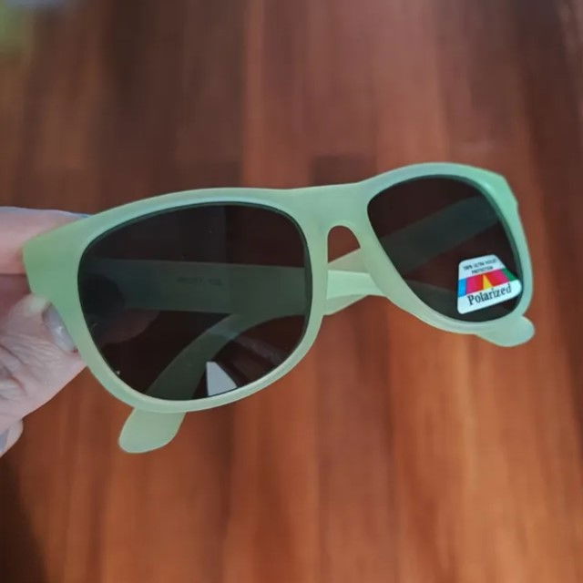 Ochelari de Soare pentru copii, J-Banz Chameleon, 4-10 ani, Verde/Roz [5]