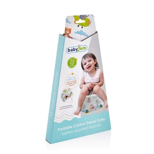 Olita pliabila/portabila pentru calatorie BabyJem Carton Travel Potty [4]