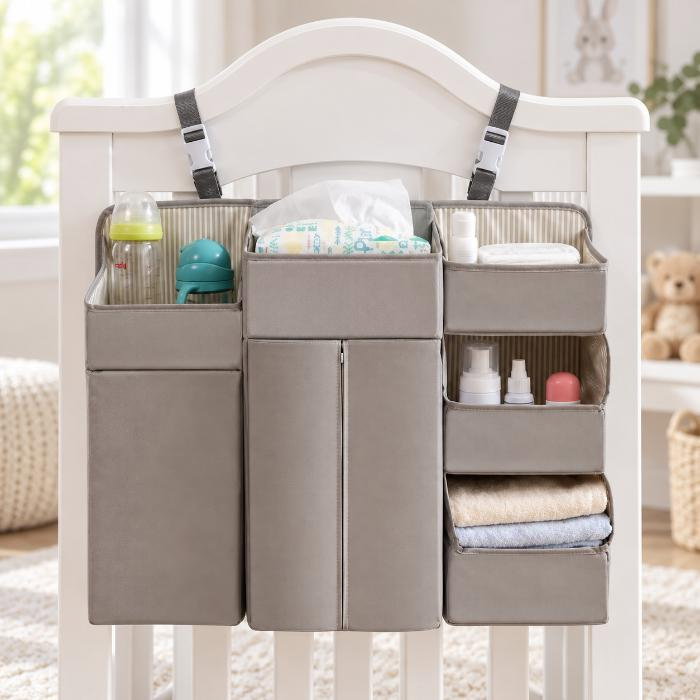 Organizator modular pentru patut, 50x58 cm, Diverse culori [5]