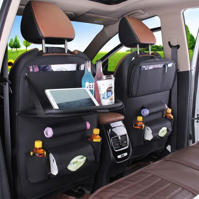 Organizator scaun auto copii, impermeabil, Empria, 63x44.5 cm, Diverse culori [1]