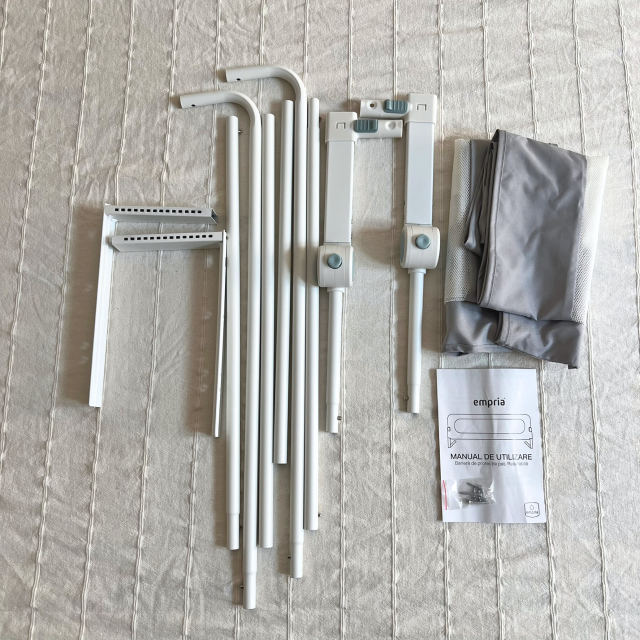 PACHET: 2 Bariere protectie pat copii, Rabatabile, pat de 160x180 cm [30]