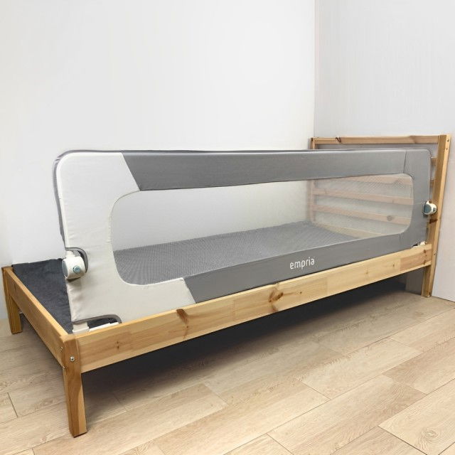 PACHET: 2 Bariere protectie pat copii, Rabatabile, pat de 160x200 cm [10]