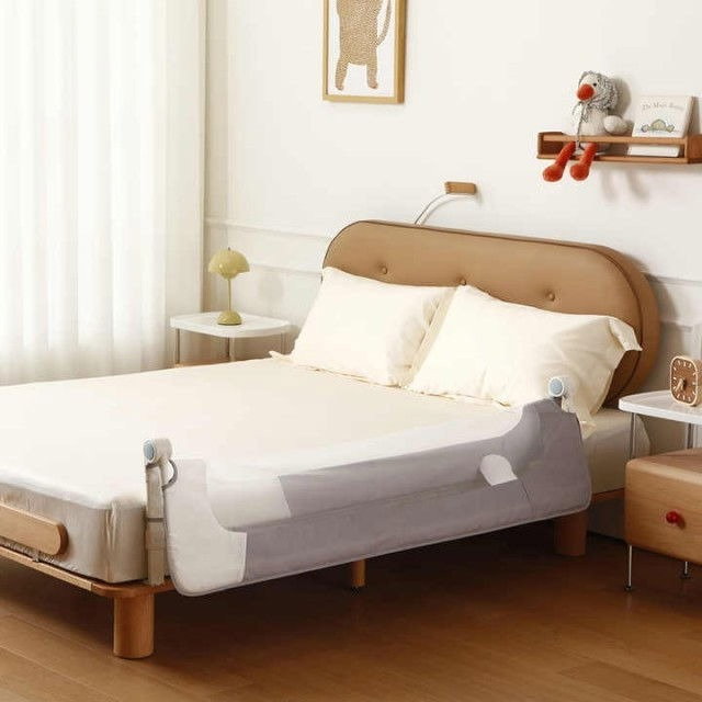 PACHET: 2 Bariere protectie pat copii, Rabatabile, pat de 200x200 cm [26]