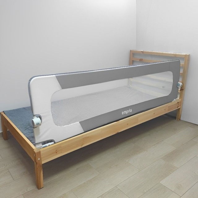 PACHET: 2 Bariere protectie pat copii, Rabatabile, pat de 200x200 cm [24]