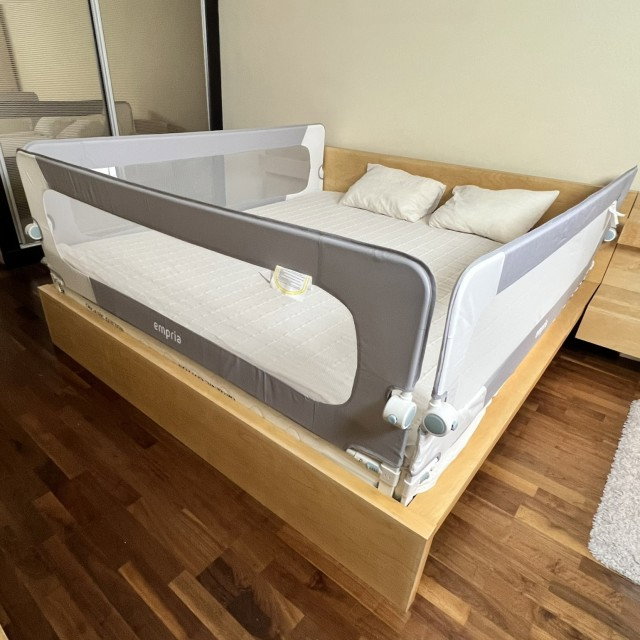 PACHET: 3 Bariere protectie pat copii, Rabatabile, pat de 160x200 cm [11]