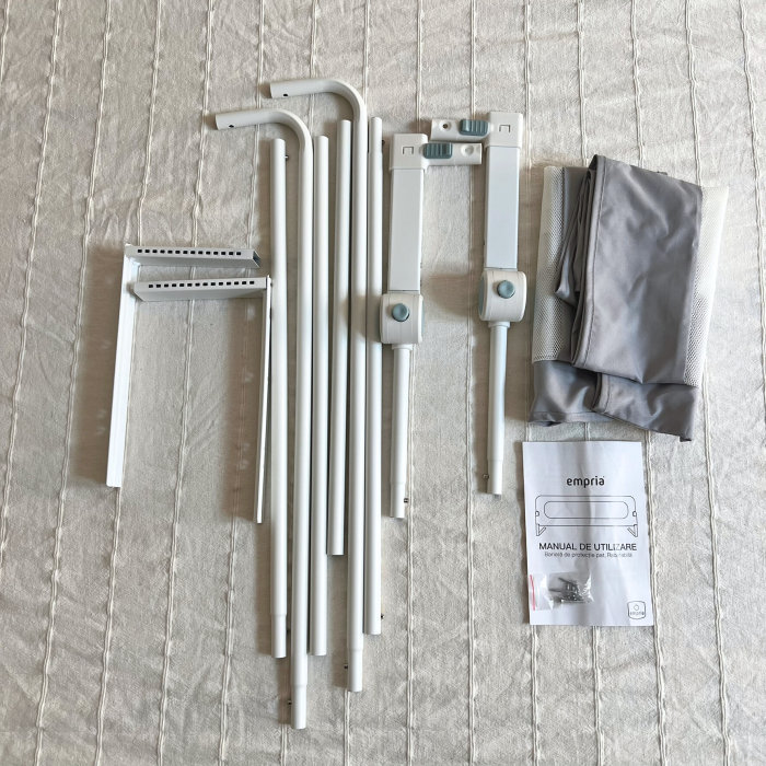 PACHET: 3 Bariere protectie pat copii, Rabatabile, pat de 160x200 cm [19]