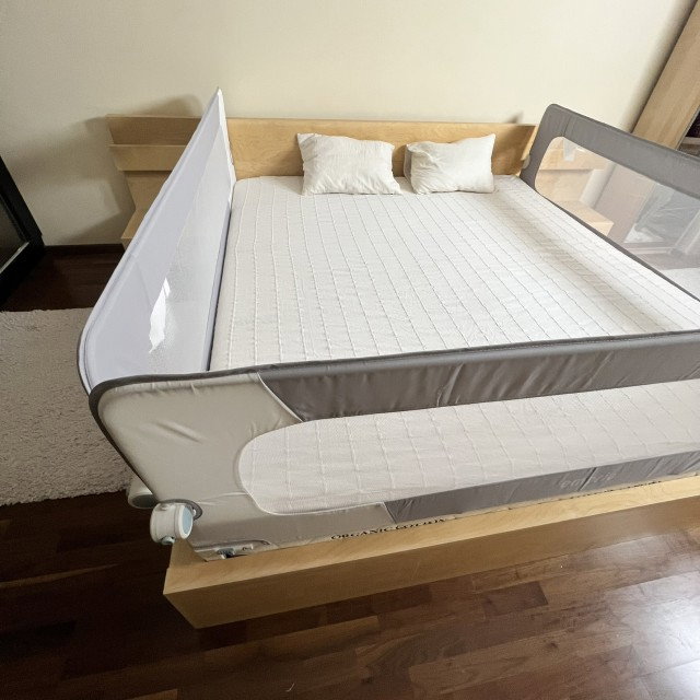 PACHET: 3 Bariere protectie pat copii, Rabatabile, pat de 180x200 cm [10]