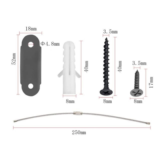 Pachet 6 kituri anti-rasturnare mobilier, protectie copii, protectie cutremur, Empria, Diverse culori [9]