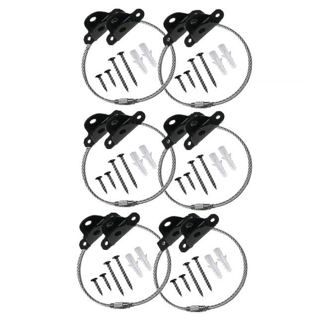 Pachet 6 kituri anti-rasturnare mobilier, protectie copii, protectie cutremur, Empria, Diverse culori [2]